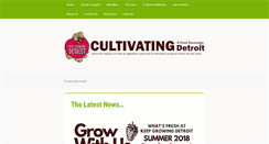 Desktop Screenshot of detroitagriculture.net